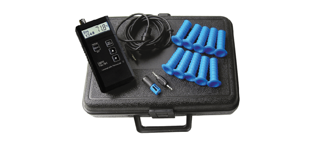 Kit de medidor de humedad y Rh para hormigón