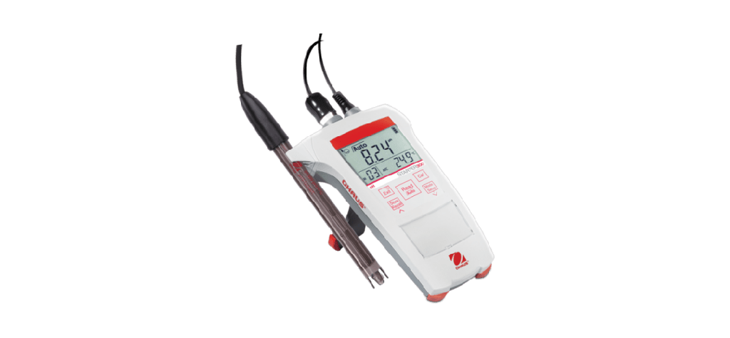 Medidor de pH portátil, incluye electrodo