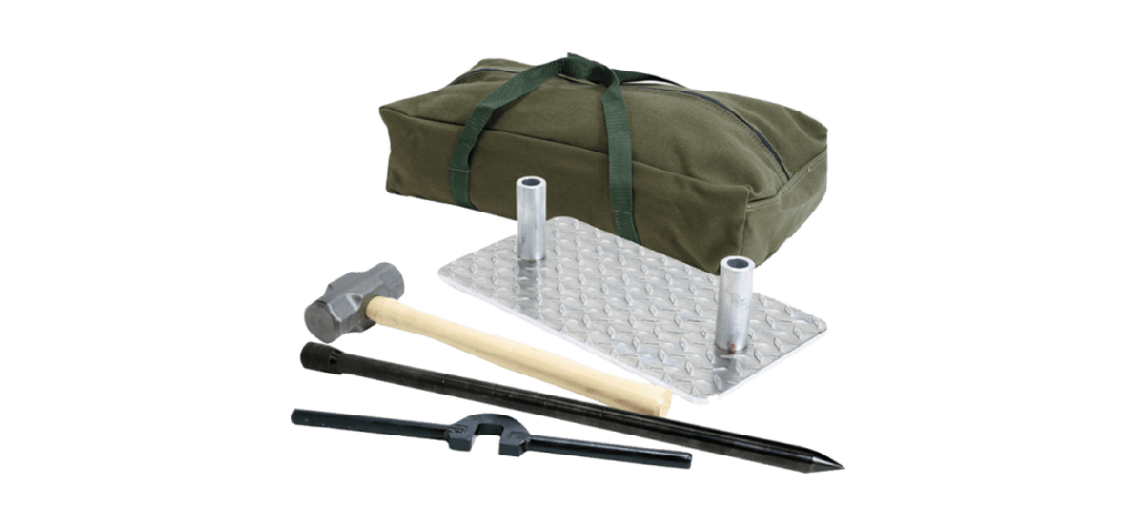 Juego de herramientas, completo con bolsa de lona