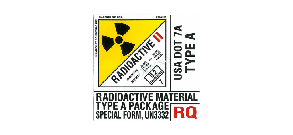 Etiqueta de transito - amarilla II