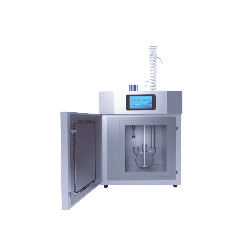 Sistema de sintesis y extraccion por microondas, ultrasonidos y ultravioleta