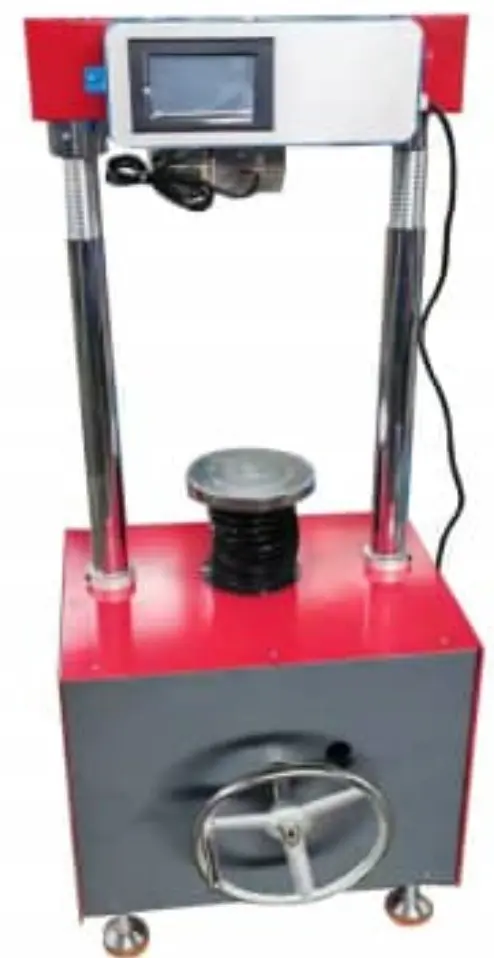 Maquina CBR manual con display digital