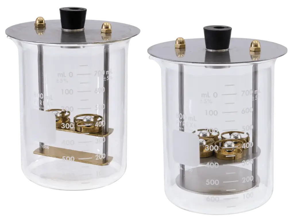 Aparato de punto de reblandecimiento, doble y cuadruple