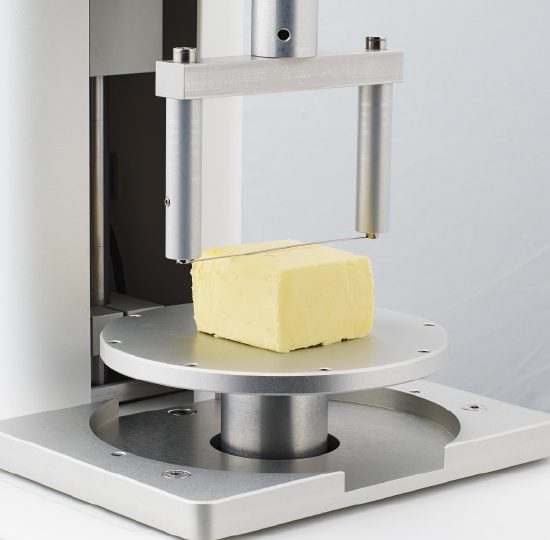 Reología Lamy | Dispositivo de corte por hilo (TX-WSF) - Analizador de textura TX-700 - Reología Lamy