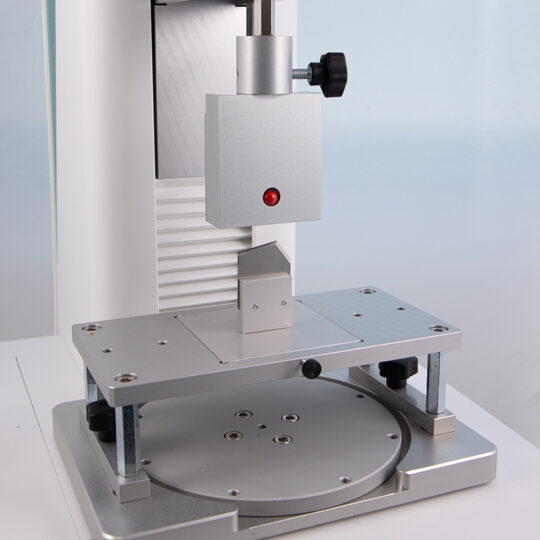 Reología Lamy | Banco de guillotina para compresas o cápsulas (TX-BLSF) - Reología Lamy