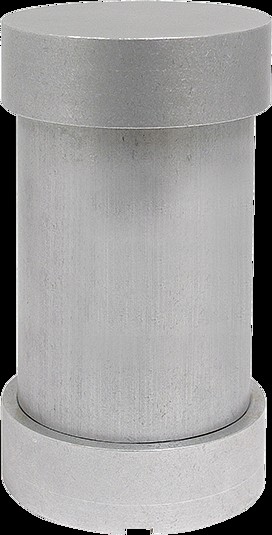 Calibrador de medidor de aire para hormigón (5%), aluminio - H-2793
