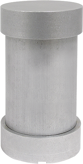 Calibrador de medidor de aire para hormigón (5%), aluminio - H-2793
