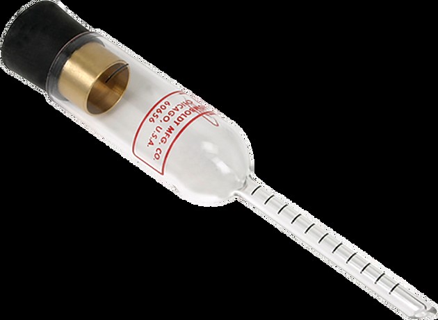 Indicador de aire de hormigón Chace - H-2755