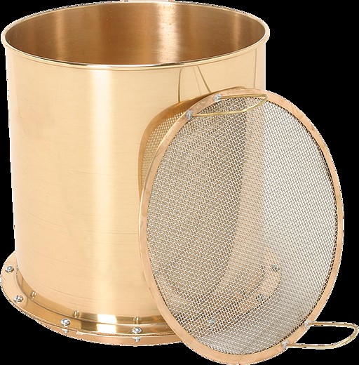 Conjunto de tamices de lavado del Cuerpo de Ingenieros - H-3948