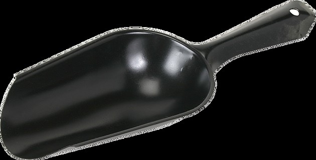Cuchara, punta redonda, acero inoxidable recubierto de PTFE - H-3734TC
