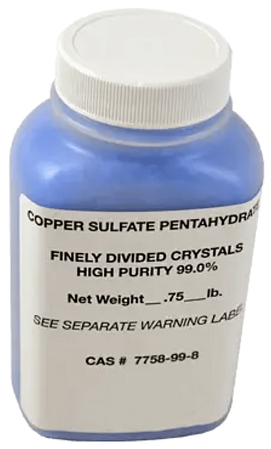 Sulfato de cobre, 12 oz. (355ml) Envase - H-2872.1A