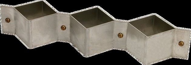 Molde de cubo de cemento, construcción estampada - H-2809