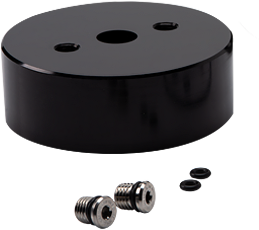 Solo tapa superior triaxial aluminio anodizado - HM-4199.35T