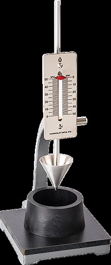 Penetrómetro de cono Vicat modificado, 35 g - H-3135