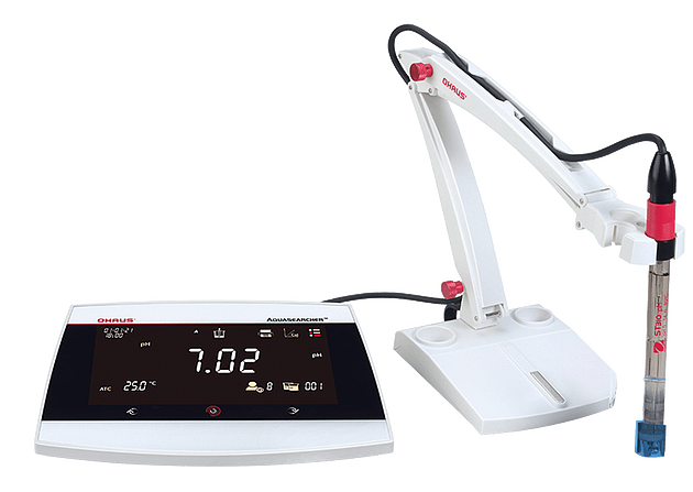 Medidor de pH de mesa con electrodo - HO-4961