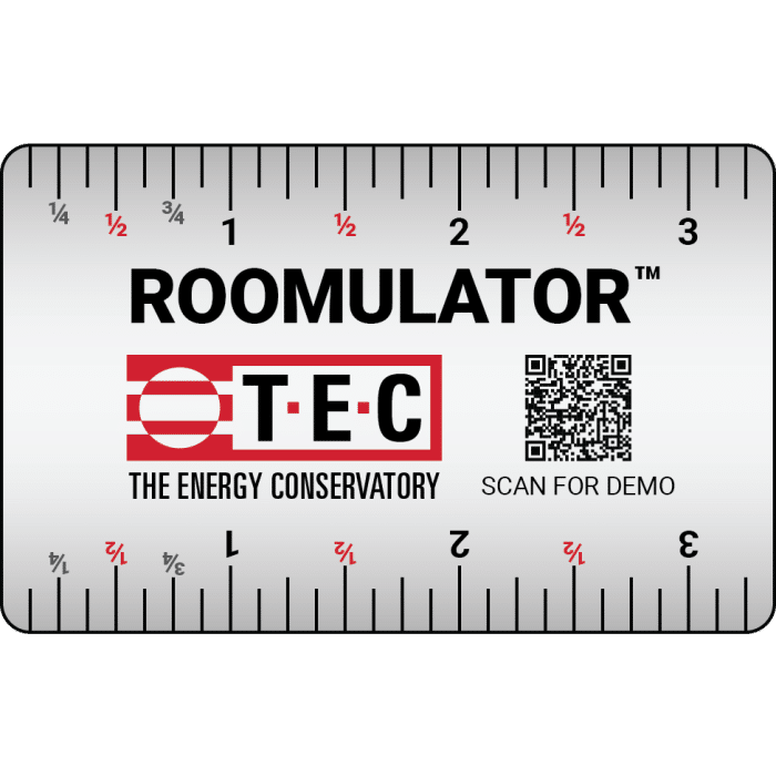 Tarjeta de Medición Roomulator™ (Paquete de 3) - ROOMULATOR3