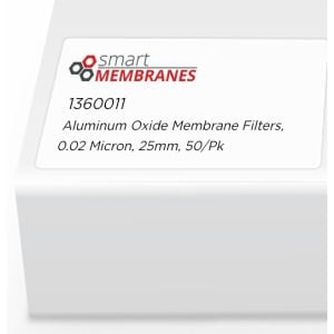 Filtros de membrana de óxido de aluminio 0 02 micrones 25 mm paquete de 50 - S_1360011