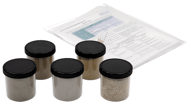 Kit de suelo de referencia calibrado de USCS - HG-3204
