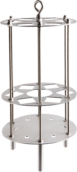 Soporte para barra de prueba de mortero, acero inoxidable - H-3267.ST