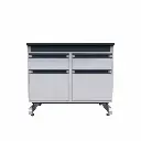 Banco de Laboratorio Acero-Madera B-01-010987