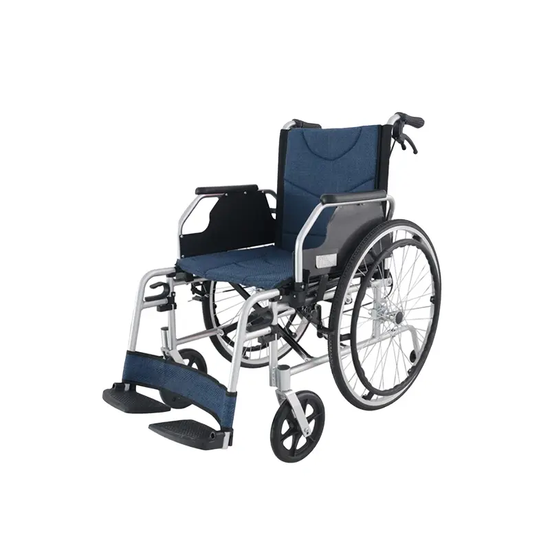 Silla de Ruedas Manual Ligera de Acero - B-01-011127