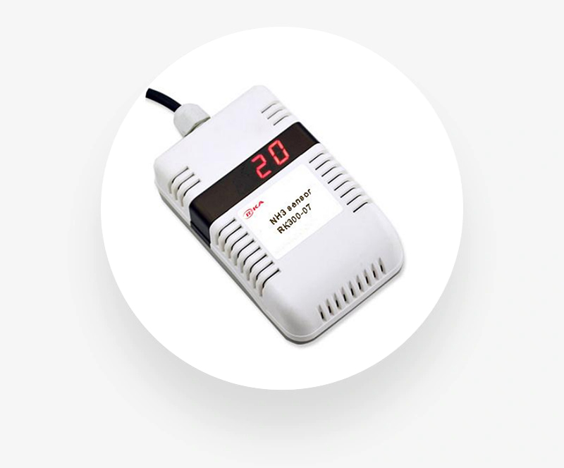 Sensor de Concentración de NH₃