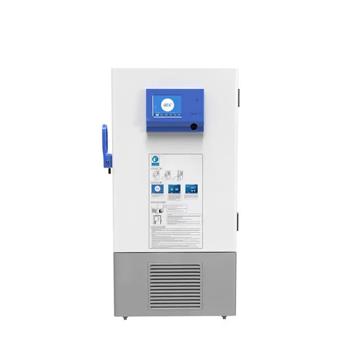 Congelador Vertical Ultrabajo -86°C Táctil