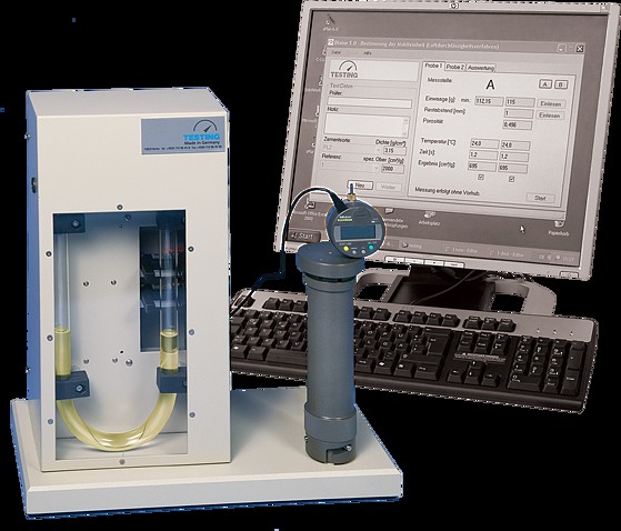 Aparato Blaine, Dyckerhoff, controlado por PC - H-3059.3F