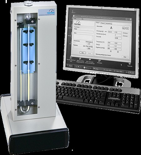 Aparato Blaine, controlado por PC - H-3062.3F