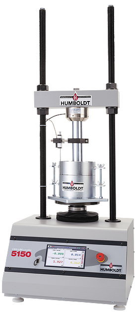 Bastidor de carga automática CBR (California Bearing Ratio) - HM-5150A.3F