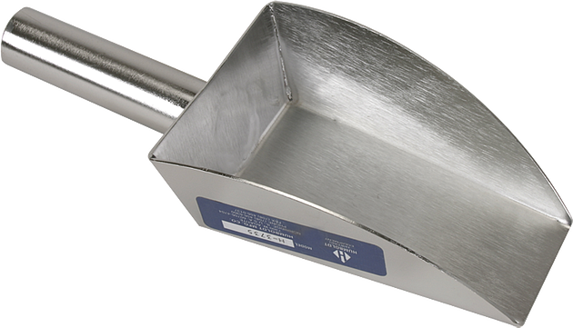 Cuchara, acero inoxidable, punta plana - H-3735