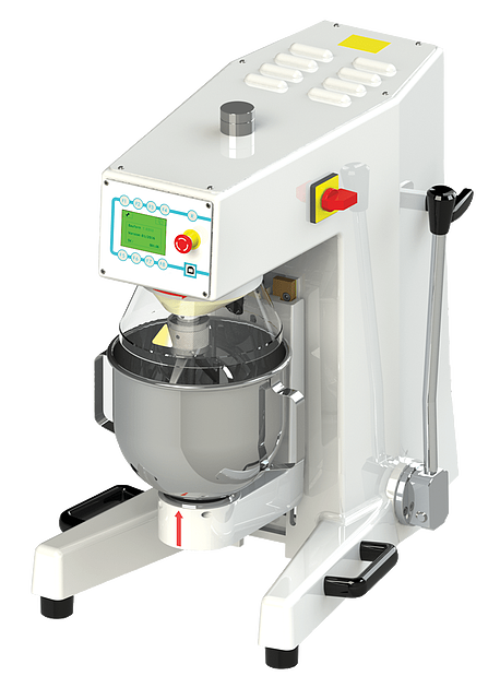 Mezclador de mortero, 5 litros (5,3 qt), control manual de lujo, ASTM - H-3852.3F