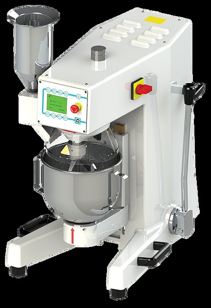 Mezclador de mortero, control automático de programa y alimentación automática de arena - H-3853.3F
