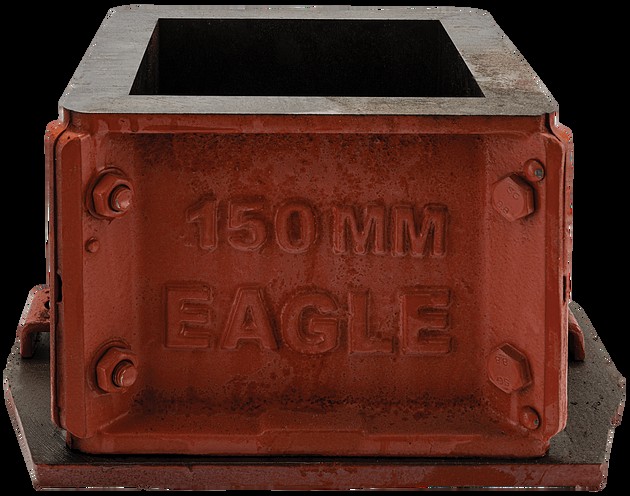 Molde de cubo de hormigón, acero, resistente - H-2827MHD