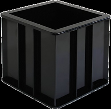 Molde de cubo de hormigón, plástico - H-2827MP