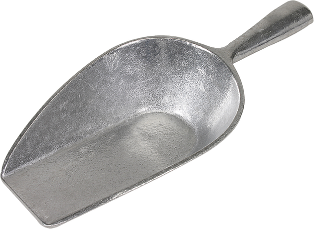 Pala, punta plana, aluminio - H-3730