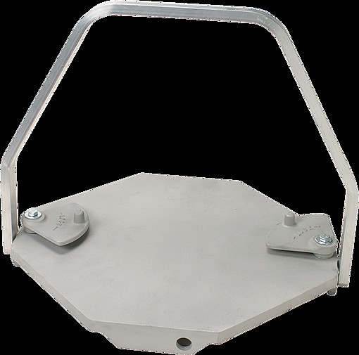 Placa base, aluminio - H-3636
