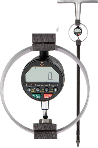 [H-4120DA] Penetrómetro de Cono Cuerpo de Ingenieros Medidor Digital con Mango en T - H-4120DA