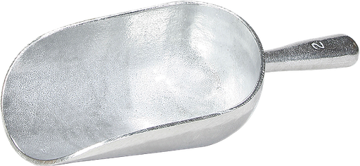[H-3732] Cuchara, punta redonda n.° 3, aluminio - H-3732