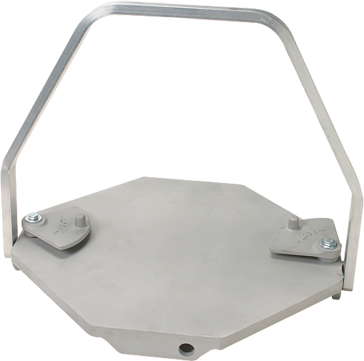 [H-3636] Placa base, aluminio - H-3636