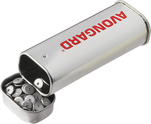 [HC-2964] Marcas de calibre acero inoxidable para monitoreo de grietas - HC-2964