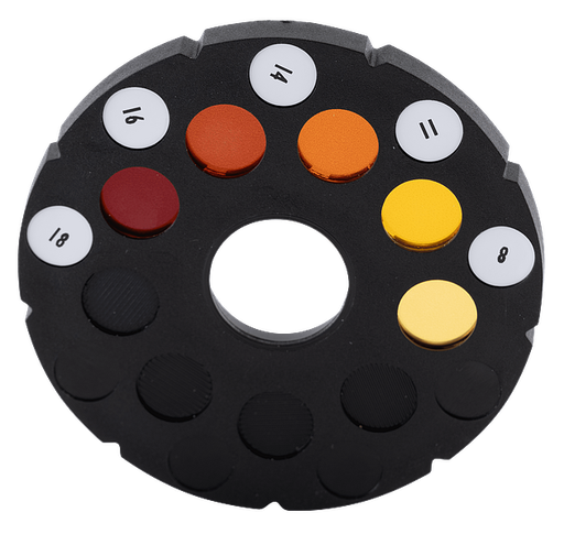 [H-3492A] Rueda de colores orgánicos - H-3492A
