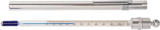 [H-3542A] Termómetro tipo bolsillo 5" de largo -10 a 110 °C 1° división sin mercurio - H-3542A