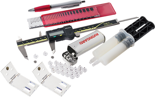 [HC-2948] Kit de monitoreo de grietas en concreto profesional - HC-2948