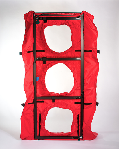 [BD3-KIT-030] Sistema Minneapolis Blower Door™ 3 Ventiladores con 3 Manómetros DG-1000 - BD3-KIT-030