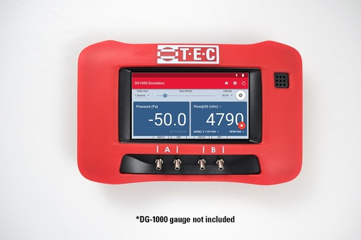 [DG10-CAS-BTR] Funda Protectora Roja de Goma para Medidor DG-1000 - DG10-CAS-BTR