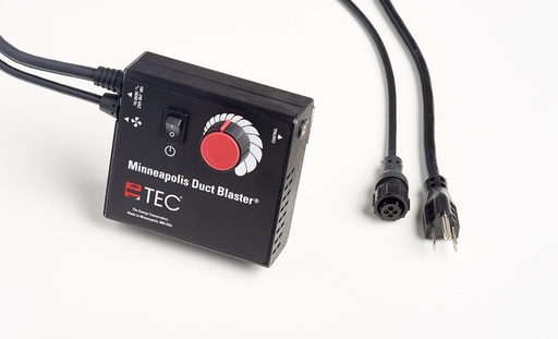 [DUCTCOND] Controlador de Velocidad del Ventilador Minneapolis Duct Blaster® - DUCTCOND