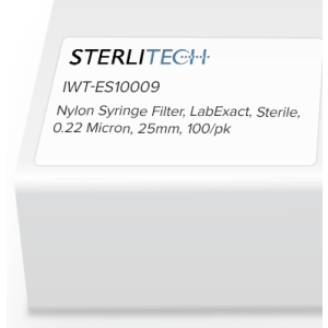 [S_IWT-ES10009] Filtro de jeringa de nailon LabExact estéril 0.22 micras 25 mm (100/paq) - S_IWT-ES10009