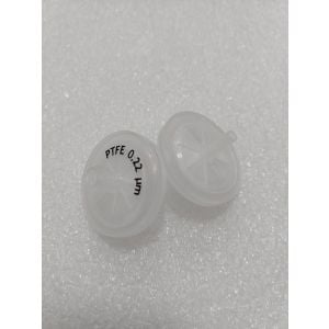 [S_PT022550] Filtros de jeringa de PTFE hidrófobos Abluo 0 22 micrones 25 mm paquete de 50 - S_PT022550
