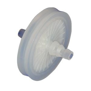[S_PTFEVS4550BAR10] Filtro de ventilación de PTFE estéril 0 45 micrones 50 mm conexión para manguera de 6-12 mm paquete de 10 - S_PTFEVS4550BAR10